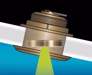 Airmar Trasduttore B164 0° Bronzo - Passante - Eco/temp