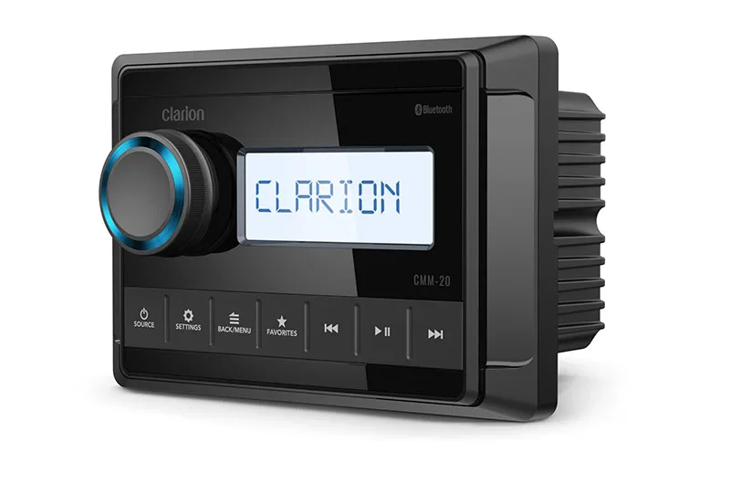Clarion Marine Sorgente Clarion per la nautica con schermo LCD (CMM-20) - immagine 5