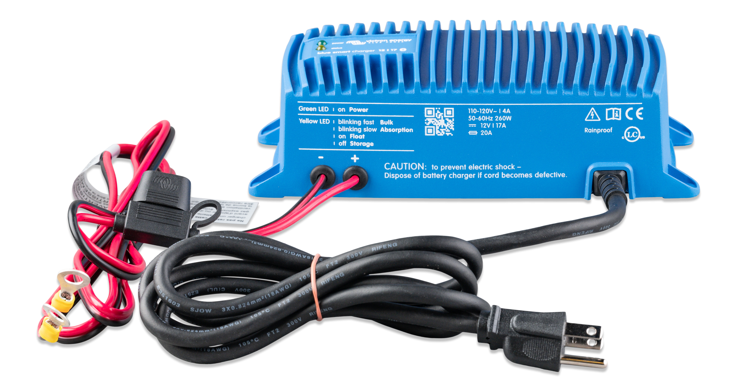 Victron Energy Blue Smart IP67 Charger 12/17(1) 120V NEMA 5-15 - immagine 6