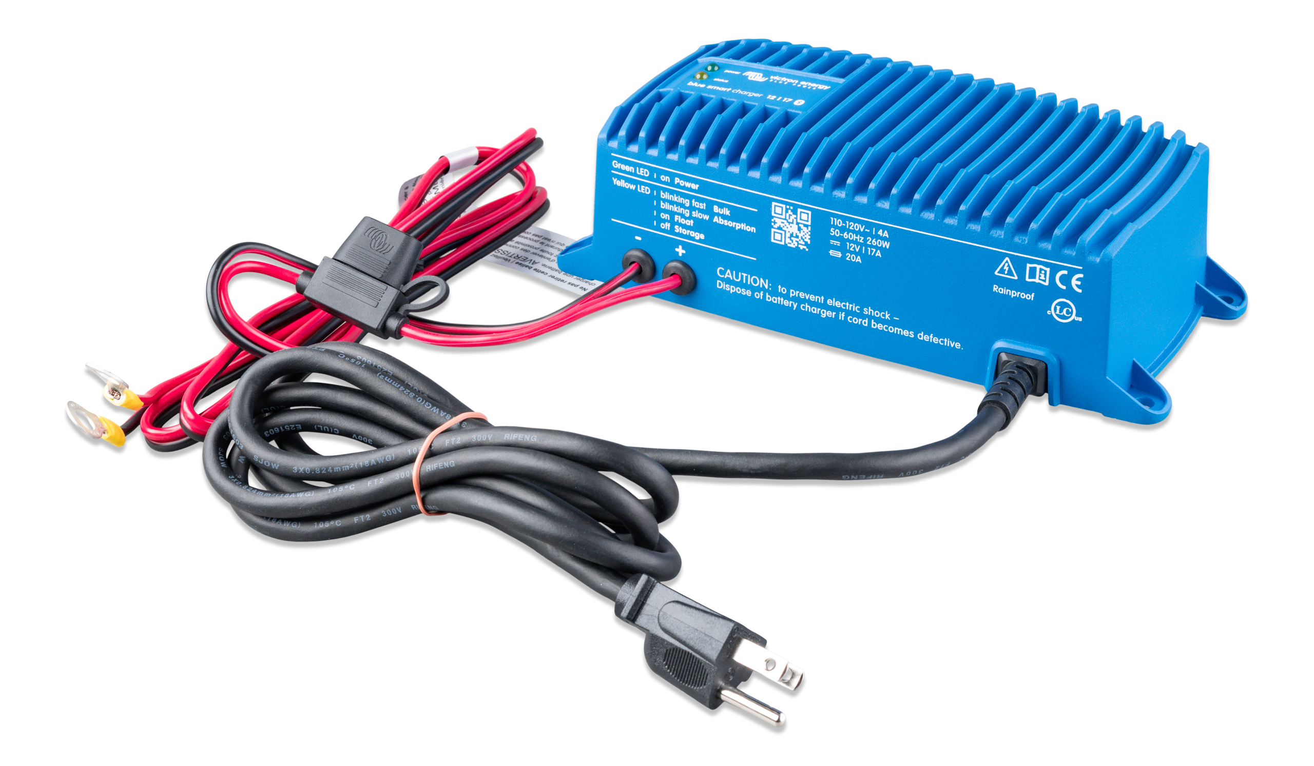 Victron Energy Blue Smart IP67 Charger 12/17(1) 120V NEMA 5-15 - immagine 4