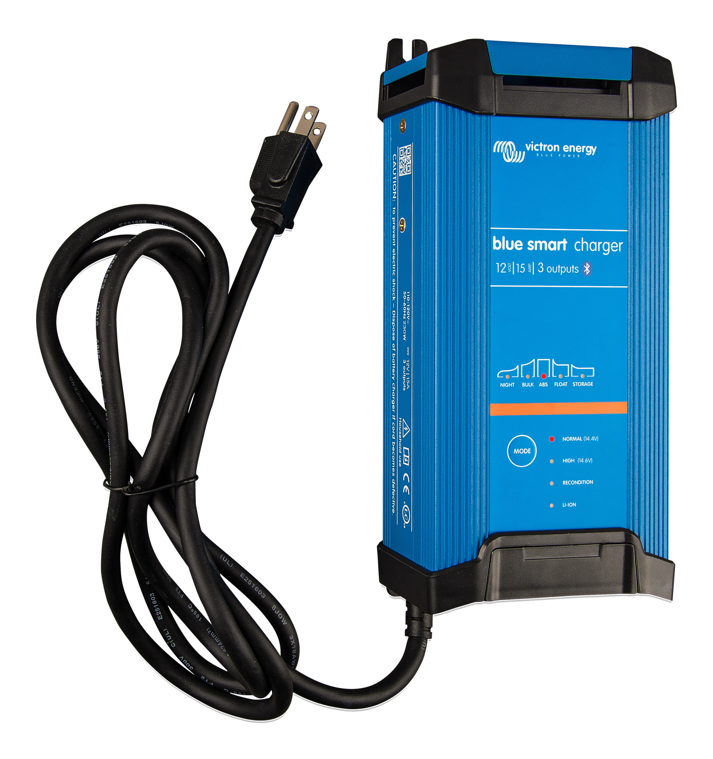 Victron Energy Blue Smart IP22 Charger 12/20(3) 120V NEMA 5-15 - immagine 4