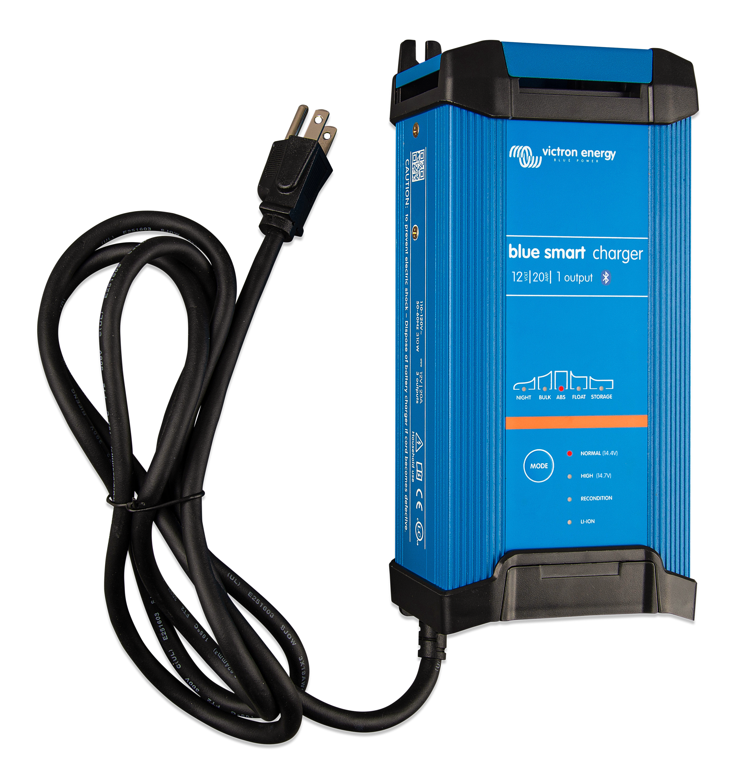 Victron Energy Blue Smart IP22 Charger 12/20(3) 120V NEMA 5-15 - immagine 5