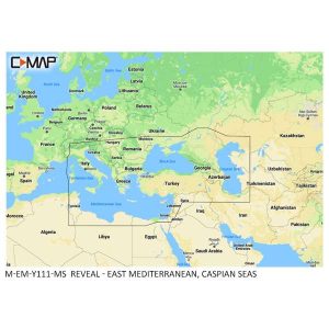 Simrad REVEAL - East Mediterranean & Caspian Seas
