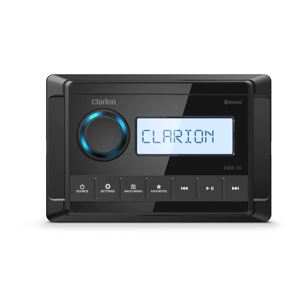 Clarion Marine Sorgente Clarion per la nautica con schermo LCD (CMM-20)