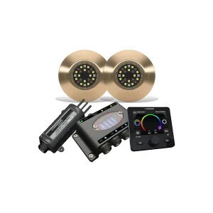 Lumishore GarminCentro di comando Lumishore TIX404 subacqueo passa-scafo intercambiabile