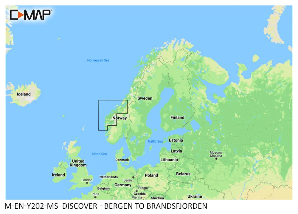 Simrad DISCOVER - Bergen to Brandsfjorden