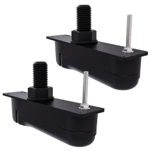 Raymarine Coppia trasduttori passanti in plastica HyperVision HV-300 - Con fairing block da tagliare per carene da 0-25° - include cavo ad Y e prolunga 4mt